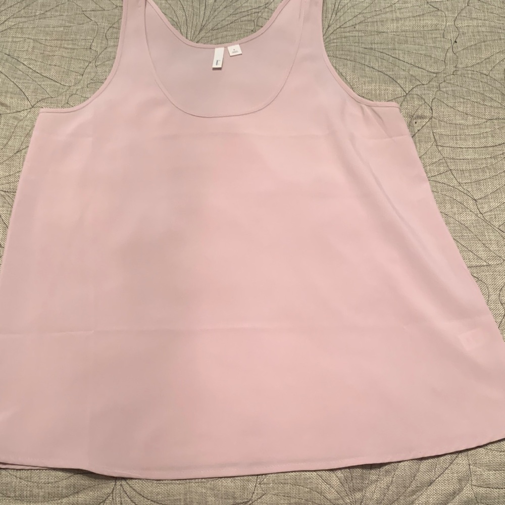 Frenchi Light Pink Tank Top